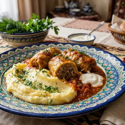 Cabbage meat rolls / Голубцы
