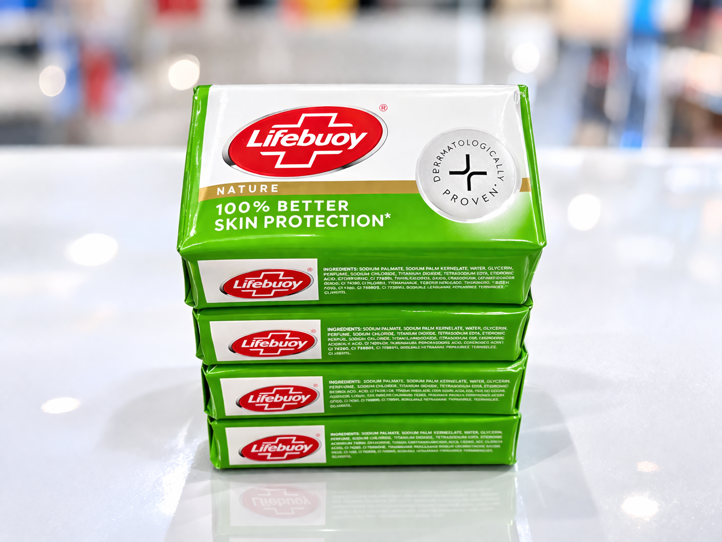 Lifebuoy Nature 100gm *4 soap_0