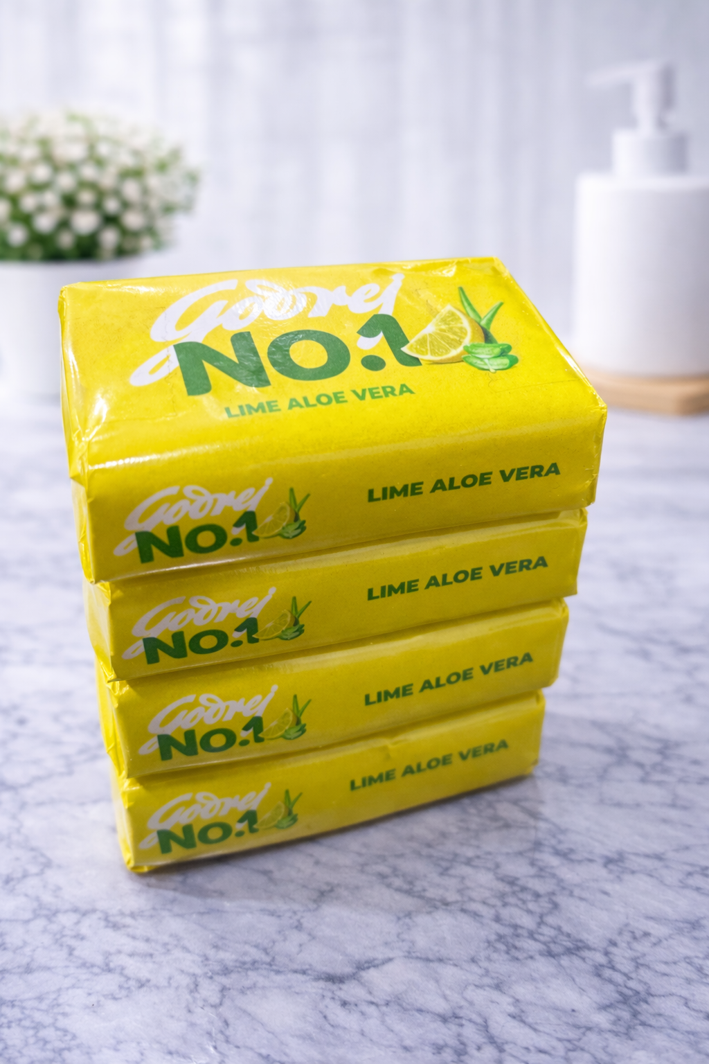 Godrej No 1 Lime Aloevera Pack of 4_0