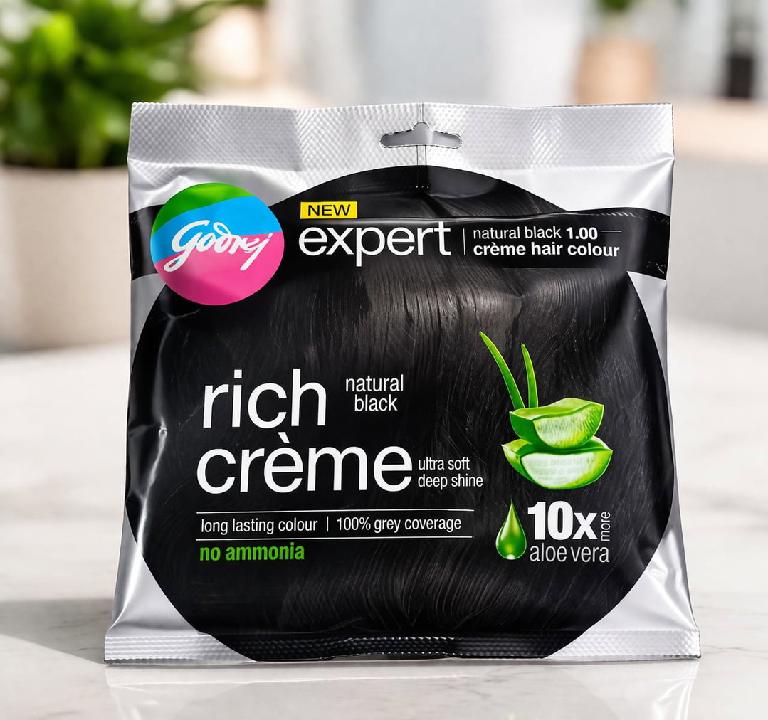 GodrejRich Creme Black Hair Colour 