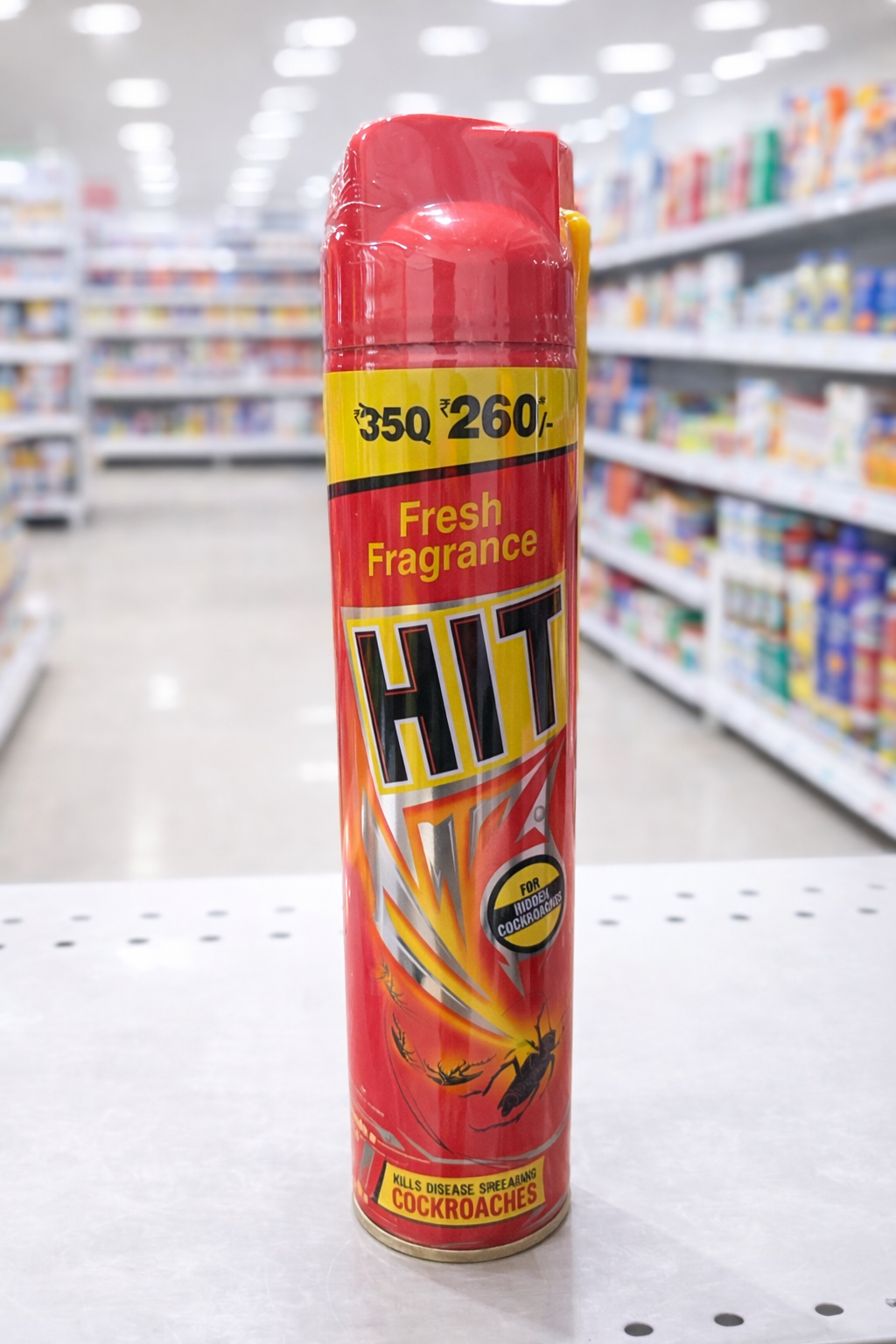 Hit Fresh Fragnance kills Cockroaches 625 ML_0
