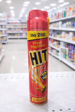 Hit Fresh Fragnance kills Cockroaches 625 ML