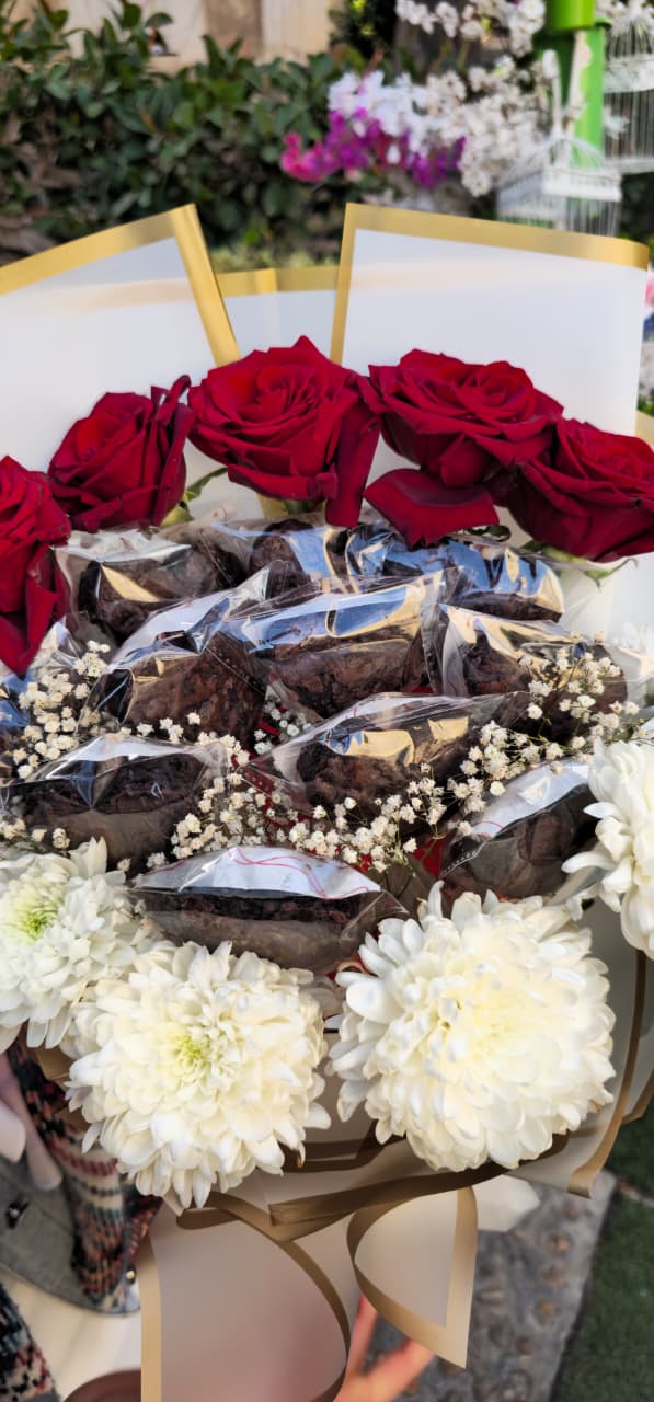 Brownies's hearts bouquet_3
