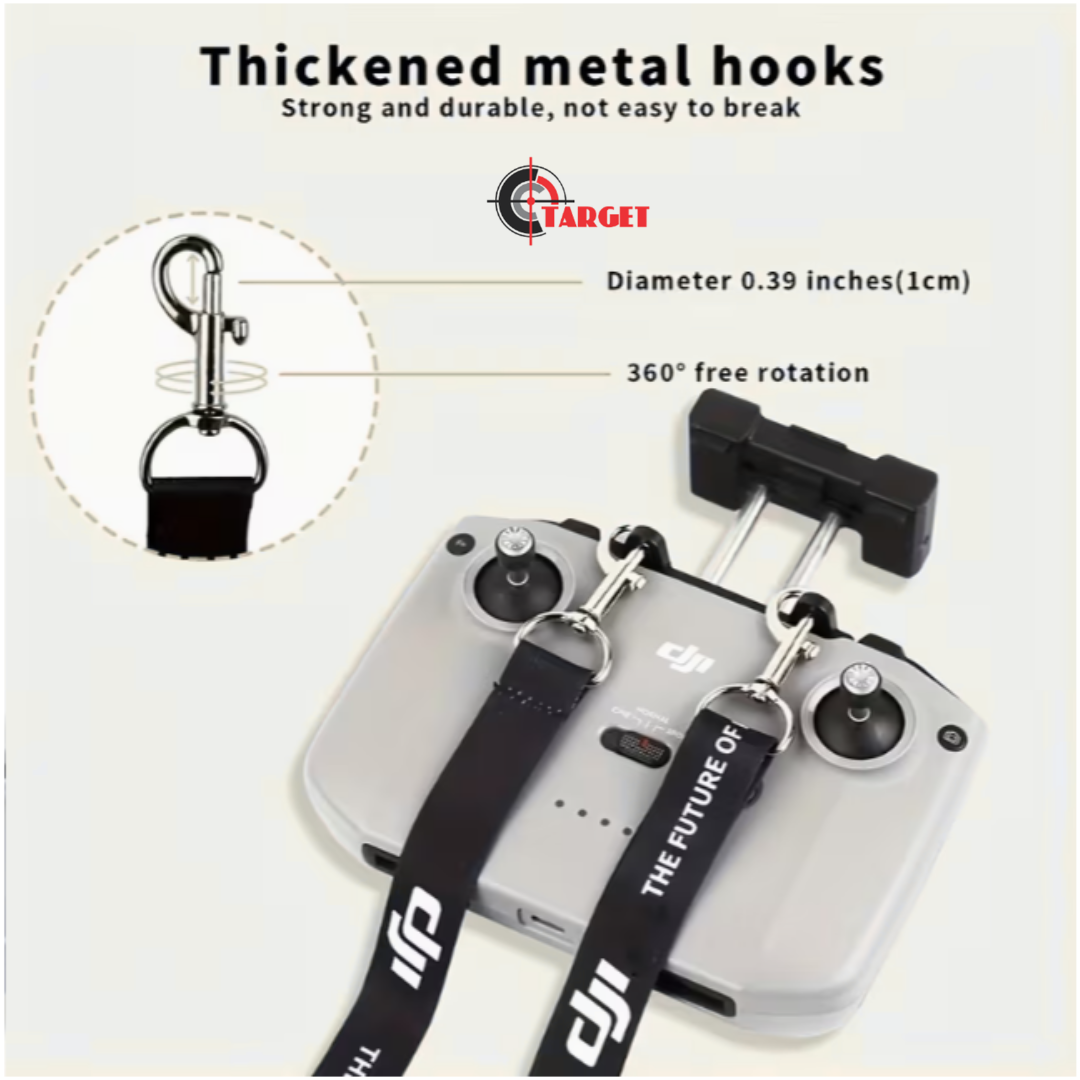 Adjustable Rope Strap for DJI RC-N1/N2/N3 Remotes - Secure Safety Belt for DJI Mini 2/Mini 4/Air 2S Drone Remote Control - Durable Handheld Flight Camera Controller Neck Strap, Drone Accessorie_5