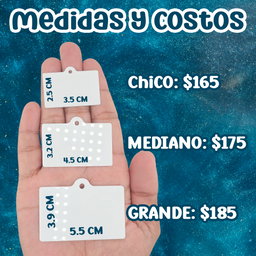 Plaquita credencial