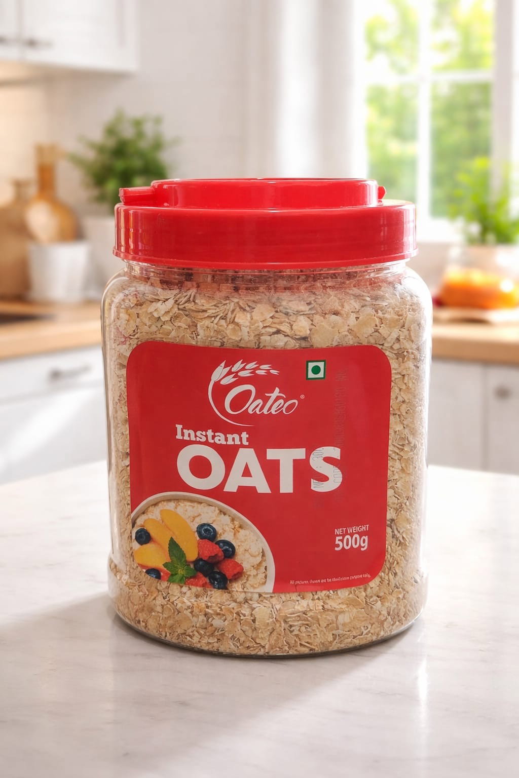 Oateo Instant Oats jar 500gm