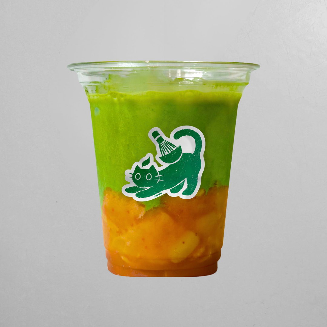 Peach Matcha