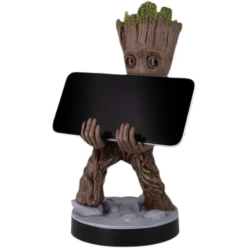 Suporte para acessórios de jogos e celular Cable Guys Toddler Groot, compatível com a maioria dos controles de jogos (Xbox, PlayStation, Nintendo Switch) e celulares_2