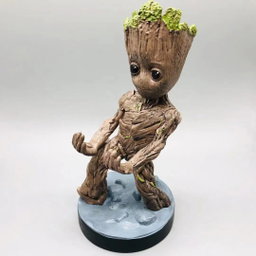 Suporte para acessórios de jogos e celular Cable Guys Toddler Groot, compatível com a maioria dos controles de jogos (Xbox, PlayStation, Nintendo Switch) e celulares