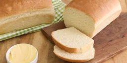 White Bread Loaf Uncut