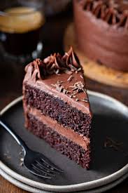 CHOCOLATE CAKE SLICES 