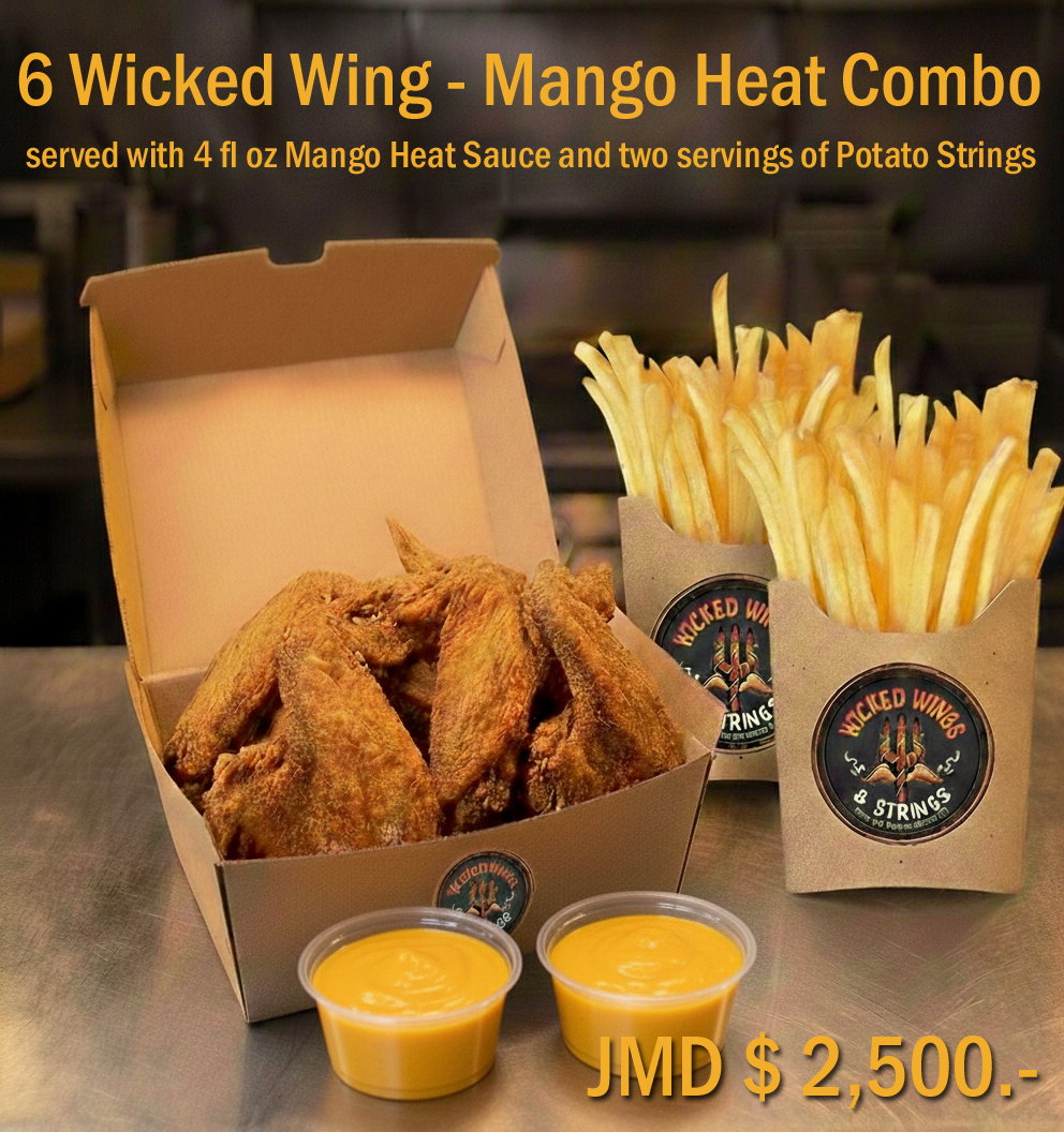 6 Wicked Wing Mango Heat Combo_0