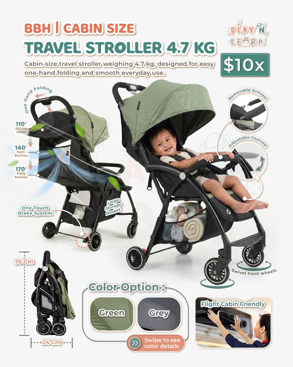 BBH CABIN STROLLER 4.7 KG