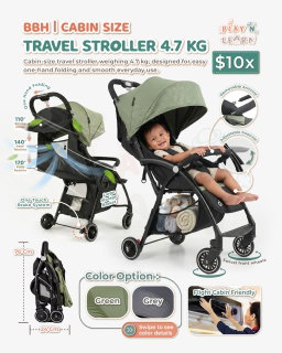 BBH CABIN STROLLER 4.7 KG