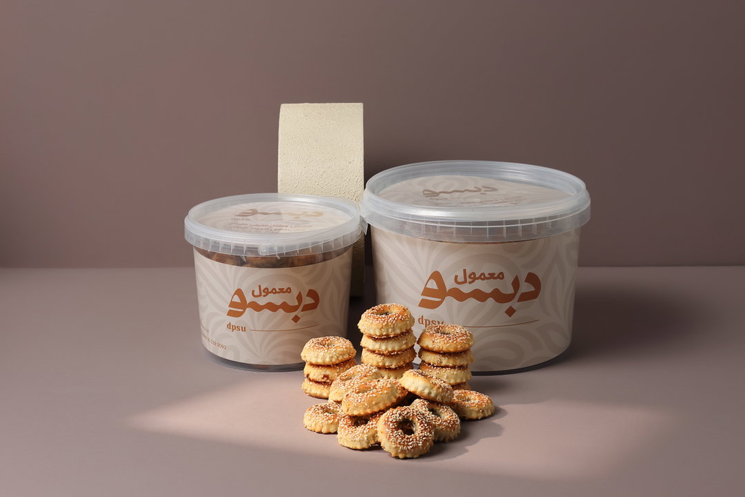 🍩 معمول دونات أبيض