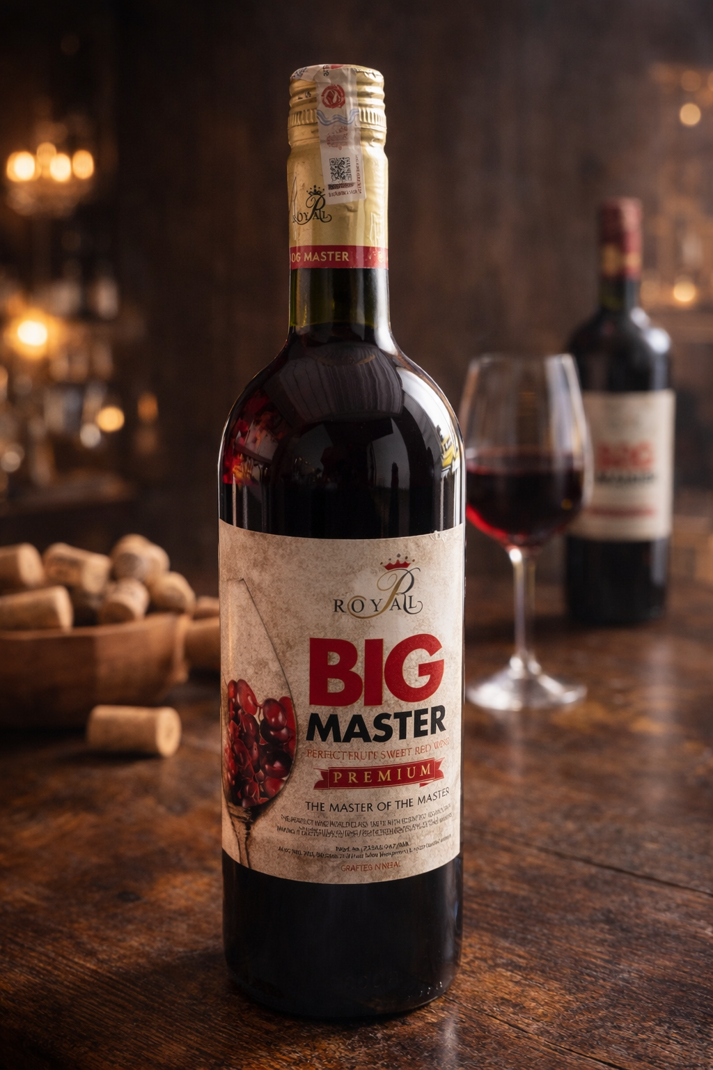 BIG MASTER PREMIUM RED WINE 750ML _0