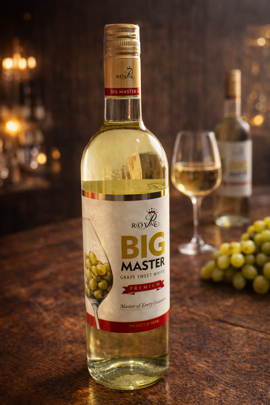BIG MASTER PREMIUM WHITE WINE 750ML