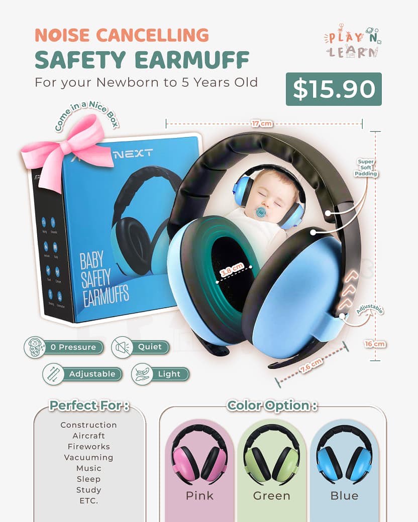 NOISE CANCELING EARMUFF