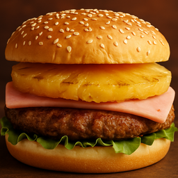 Hamburguesa Hawaiana