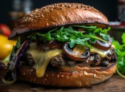 Hamburguesa Portobello_0