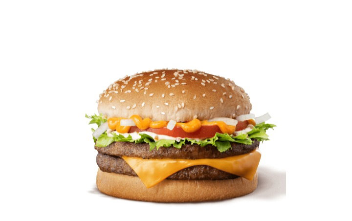 McFeast Spicy Burger Only <<< McDonald's >>>