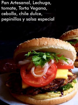 Hamburguesa Veggie Lovers
