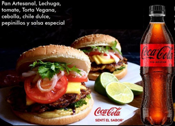 Combo Hamburguesa Veggie Lovers
