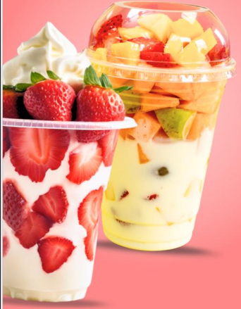 Frutas con Crema