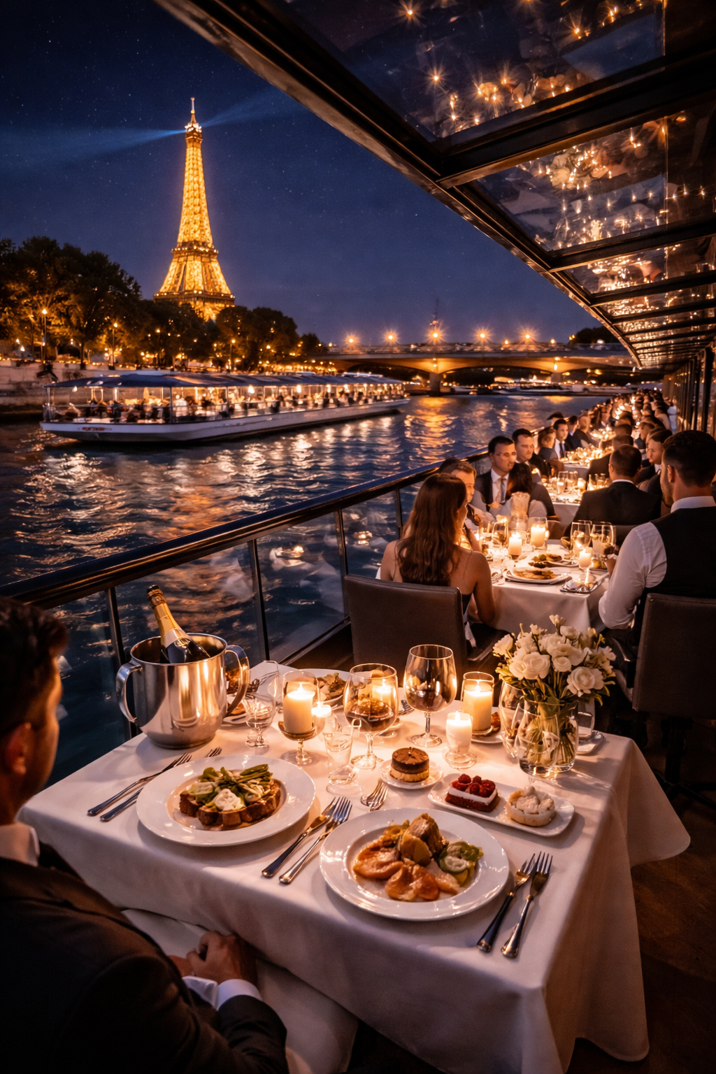 Bateau Mouche : Jantar Cruzeiro 