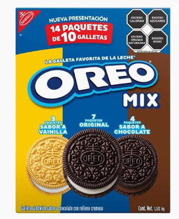 GALLETA OREO MIX DISP 14PZ 1.533 KG