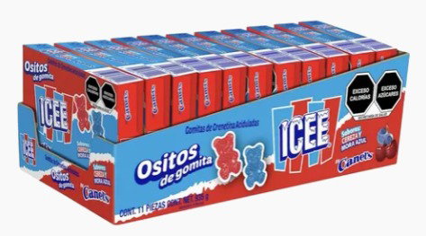OSITOS ICEE CEREZA MORA 6/11/85GR