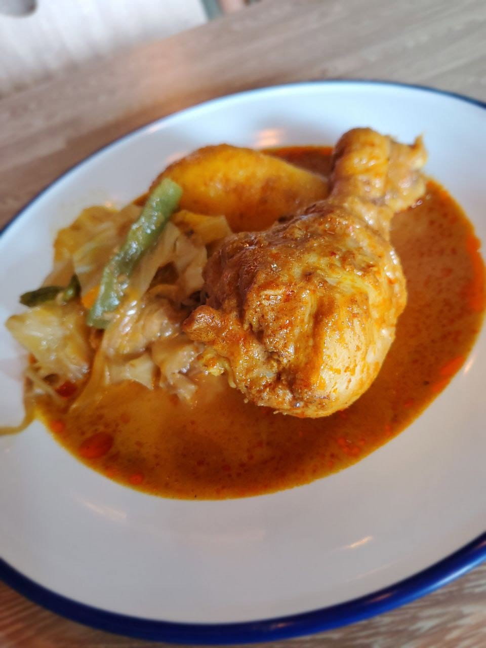 Curry Chicken Drumstick and Curry Potato Rice_2