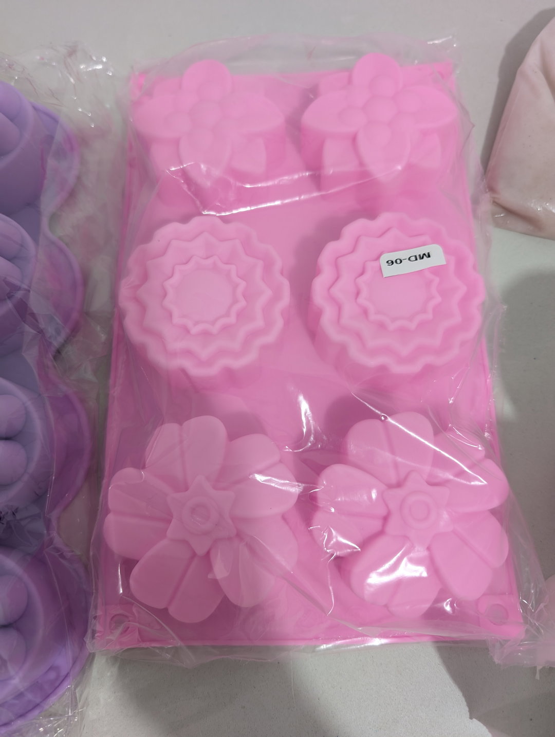 Molde más flores