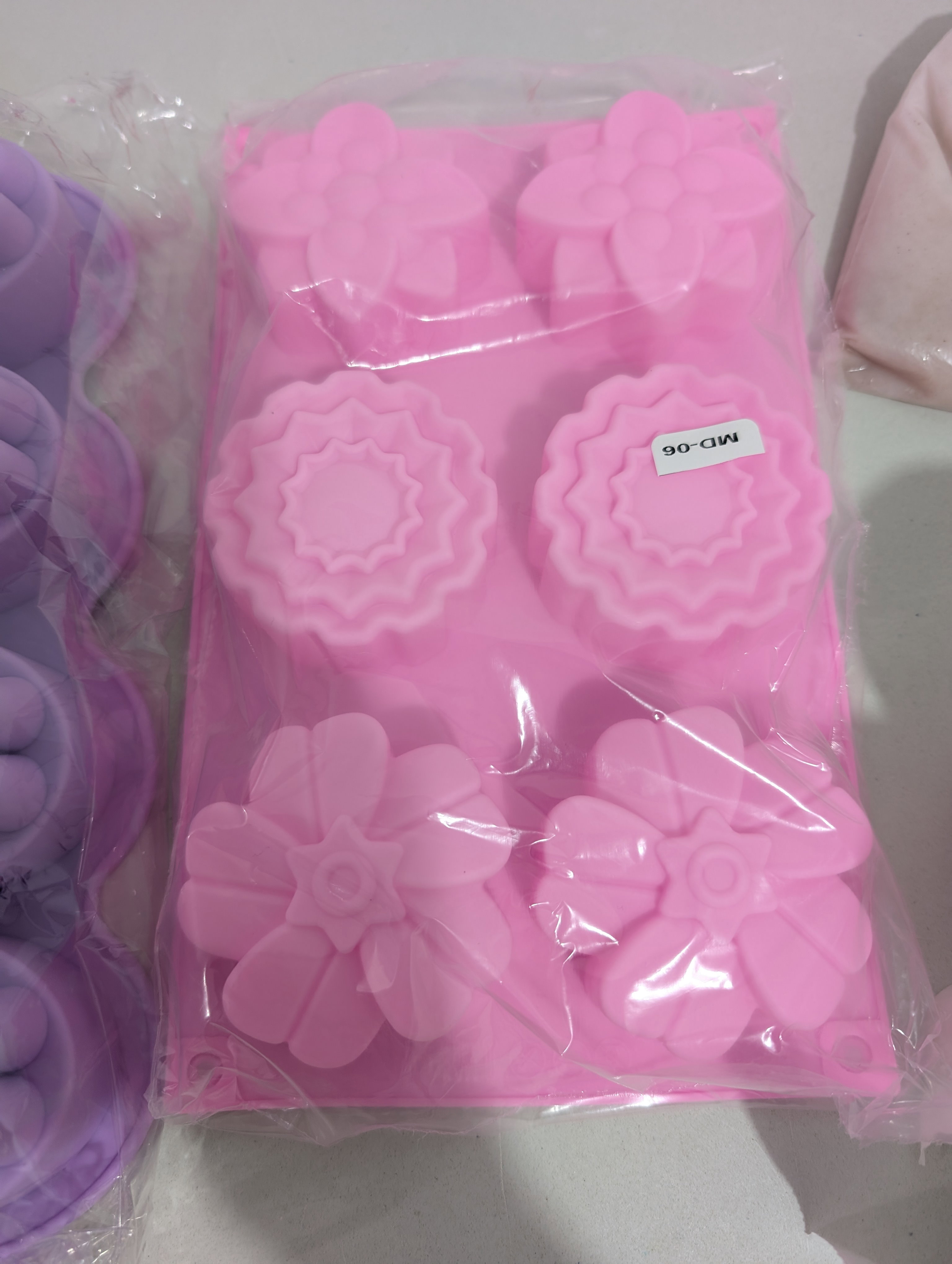 Molde más flores