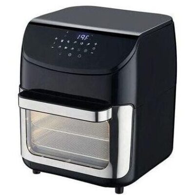 Hoffmans 15liters Digital Air fryer, LCD Display, 8 Cooking Presets, 2400W_0