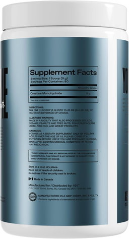 ONE OF ONE CREATINE MONOHYDRATE 400G UNFLAVORED