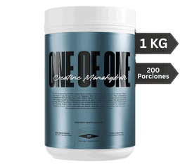 ONE OF ONE CREATINE MONOHYDRATE 1000G UNFLAVORED