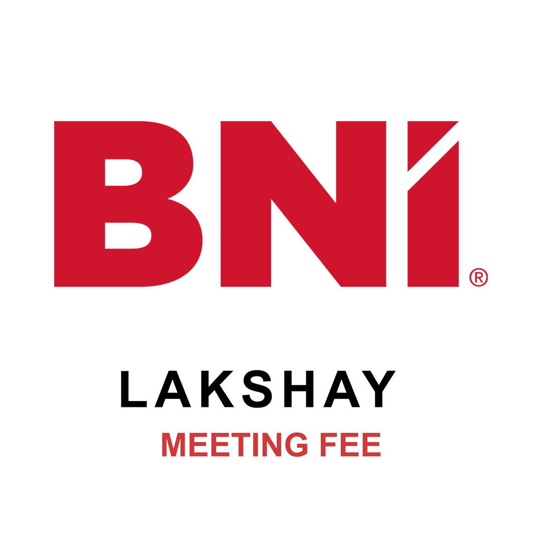 BNI Lakshay Venue / Meeting Fee - (Oct. 2026 - Dec. 2026)