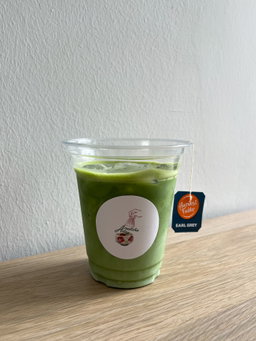 earl grey matcha latte