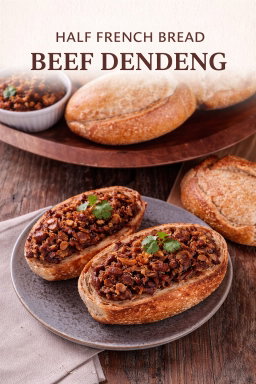 HALF FRENCH BREAD BEEF DENGDENG (NEW)