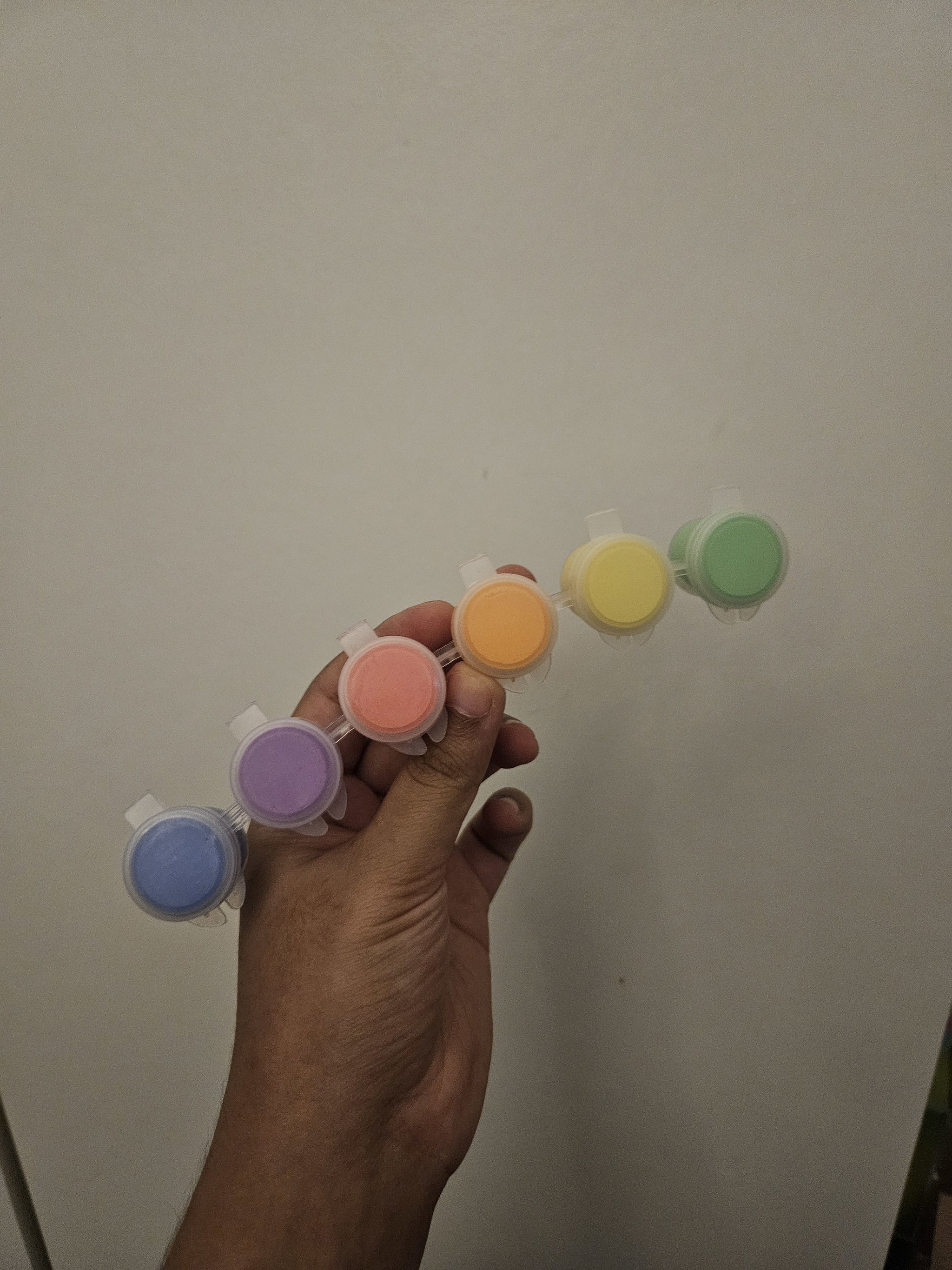 Pastel super washable tempera paint set - 6x5ml_0
