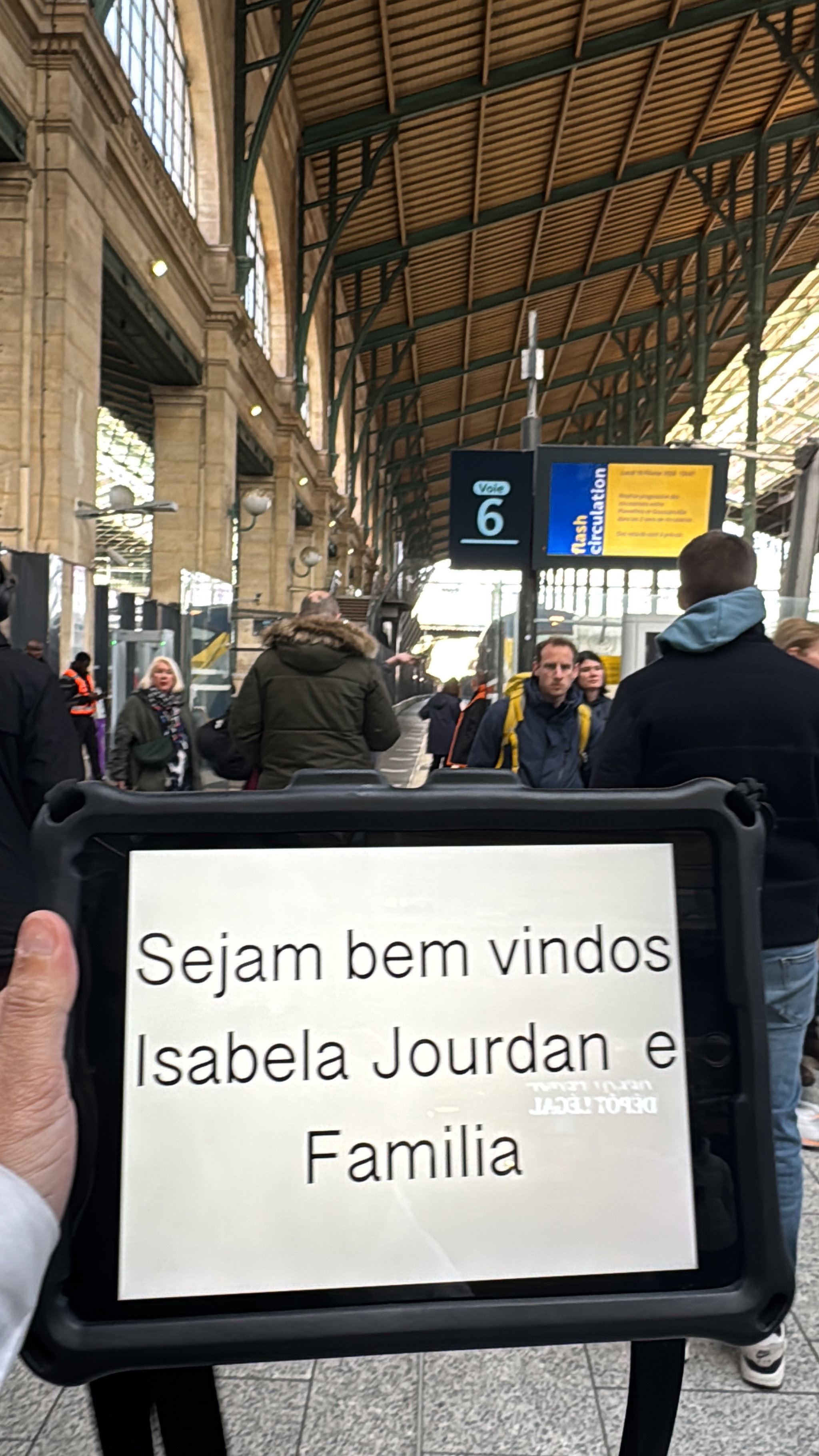 Estação de trem para Paris _1