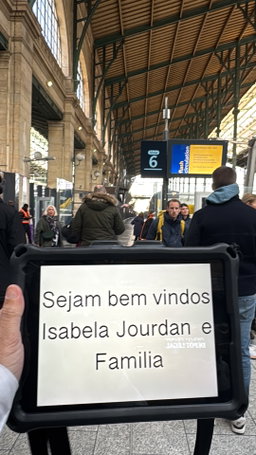 Estação de trem para Paris 
