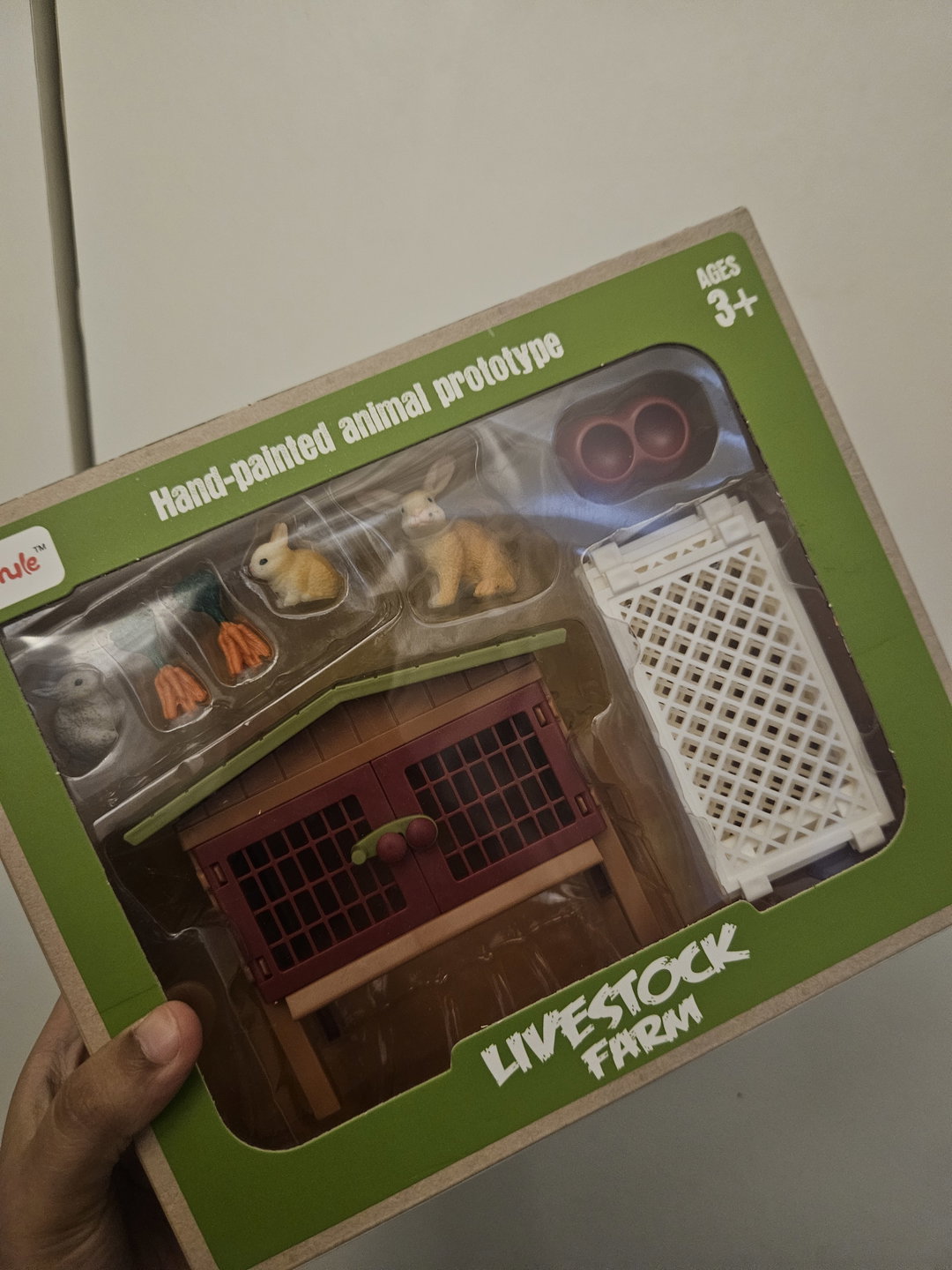Rabbit hutch playset