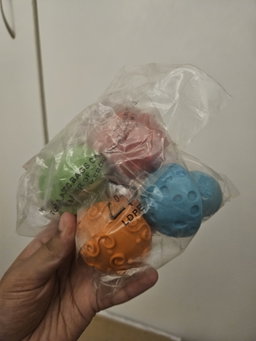 Hemispherical paint and dough stampers - set of 4