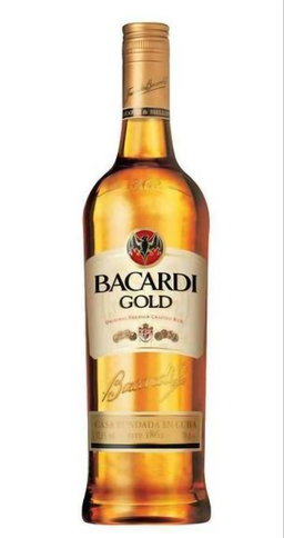 BACARDI RUM GOLD 1LT*PC/EMB:6