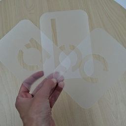 Alphabet Stencils - 26pcs