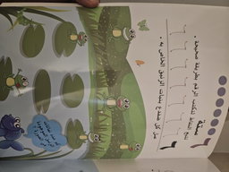 Write and wipe arabic numbers book 