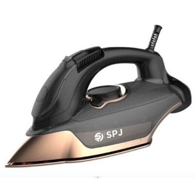 SPJ Multifunctional Steam Iron For Crisp Clothes – Ceramic Coated Soleplate, Steam Burst, Spray, Dry Function With Overheat Protection & Self-Cleaning Feature 3100w SIX-BLCS08