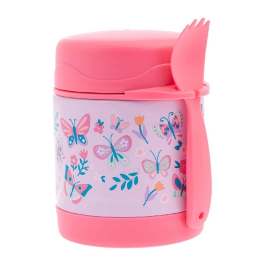 Stephen Joseph insulated food jar - Butterfly